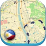 Logo of philippines Map android Application 